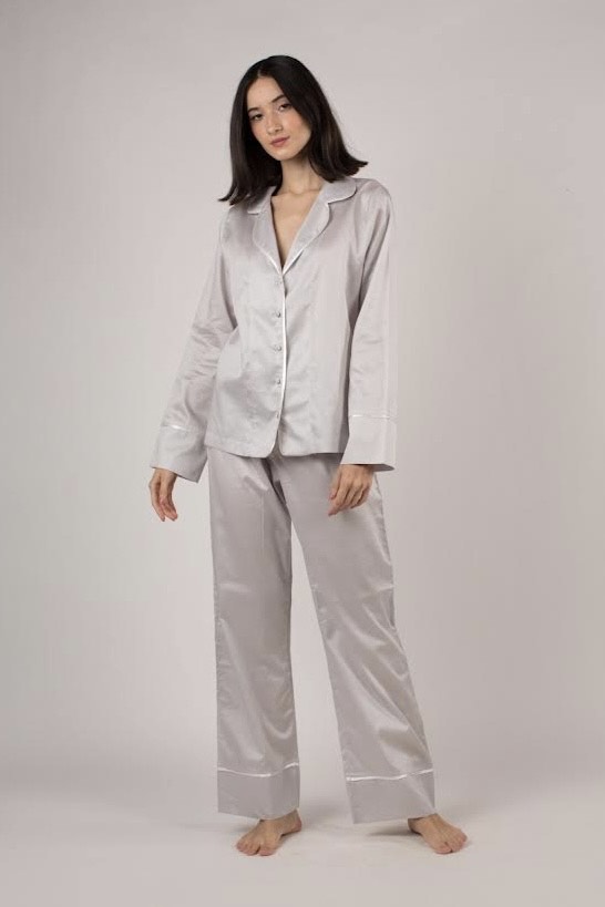 Pijama Prata 100% Algodão