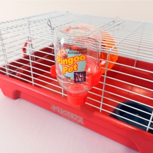 Bebedouro Pingoo para Hamster 120 ml Bico de Vidro Esfera