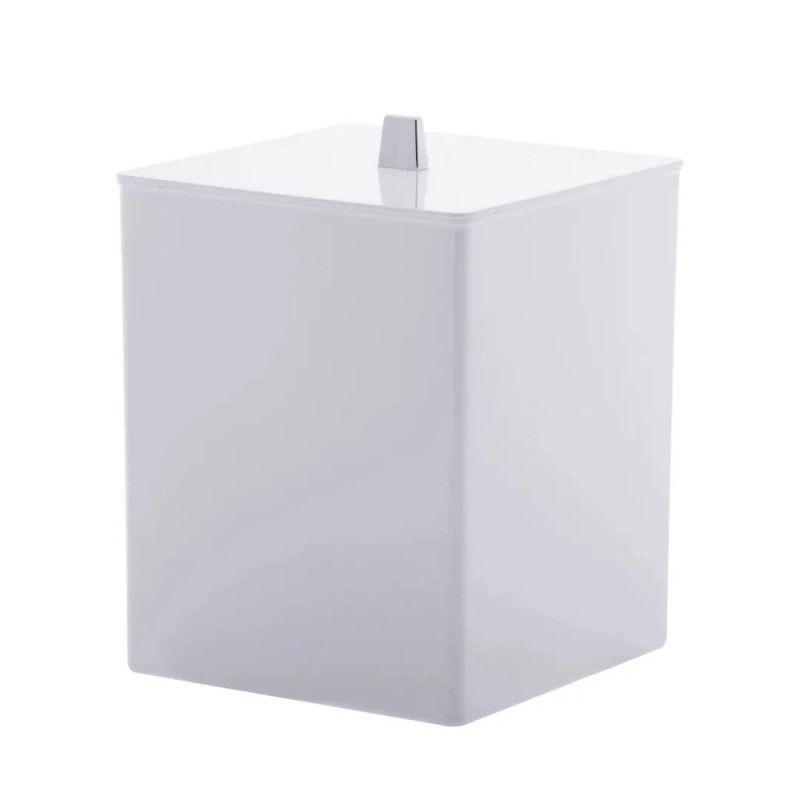 Lixeira Quadrada Quadratta Branca