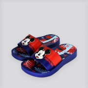 Chinelo Infantil Ipanema Disney Slide Azul/Vermelho Mickey