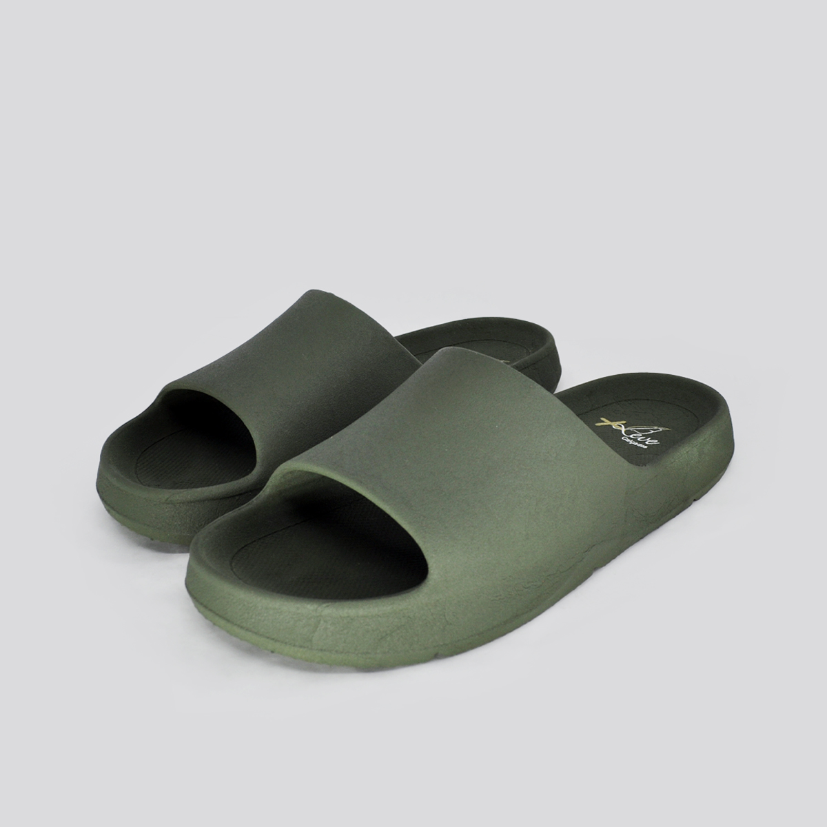 Chinelo Slide Nuvem Masculino Kit Shoes Verde