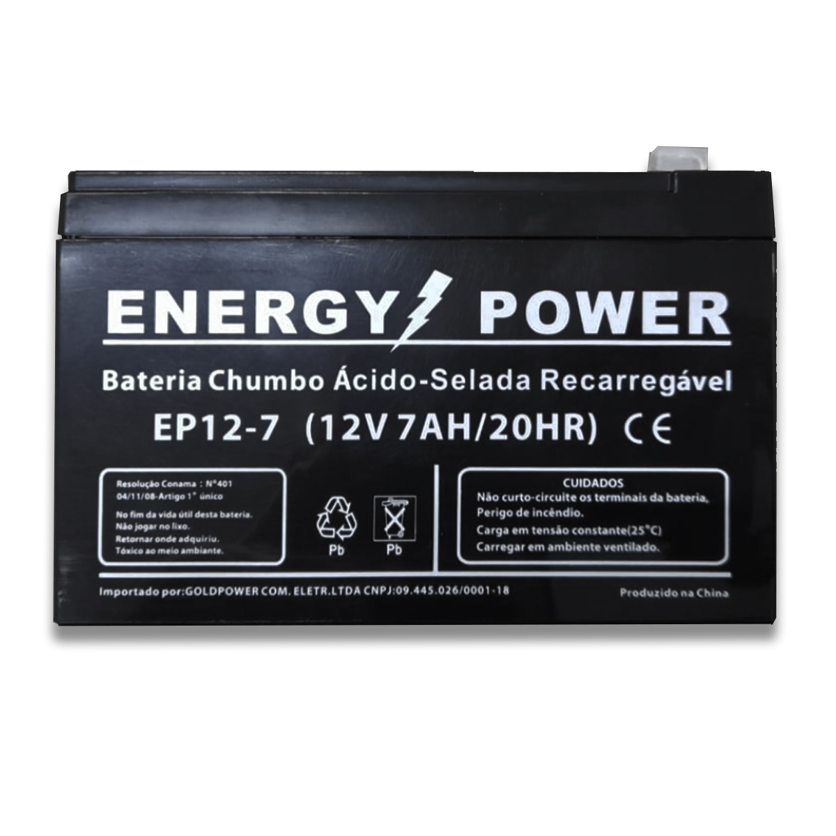 BATERIA ESTACIONARIA 12V X 7AH ENERGY POWER
