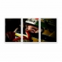 Kit 3 Quadros Ayrton Senna 05