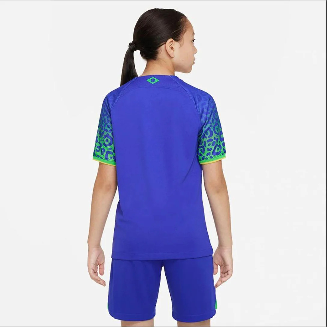 Camisa Nike Brasil Juvenil Copa Jogo II Oficial