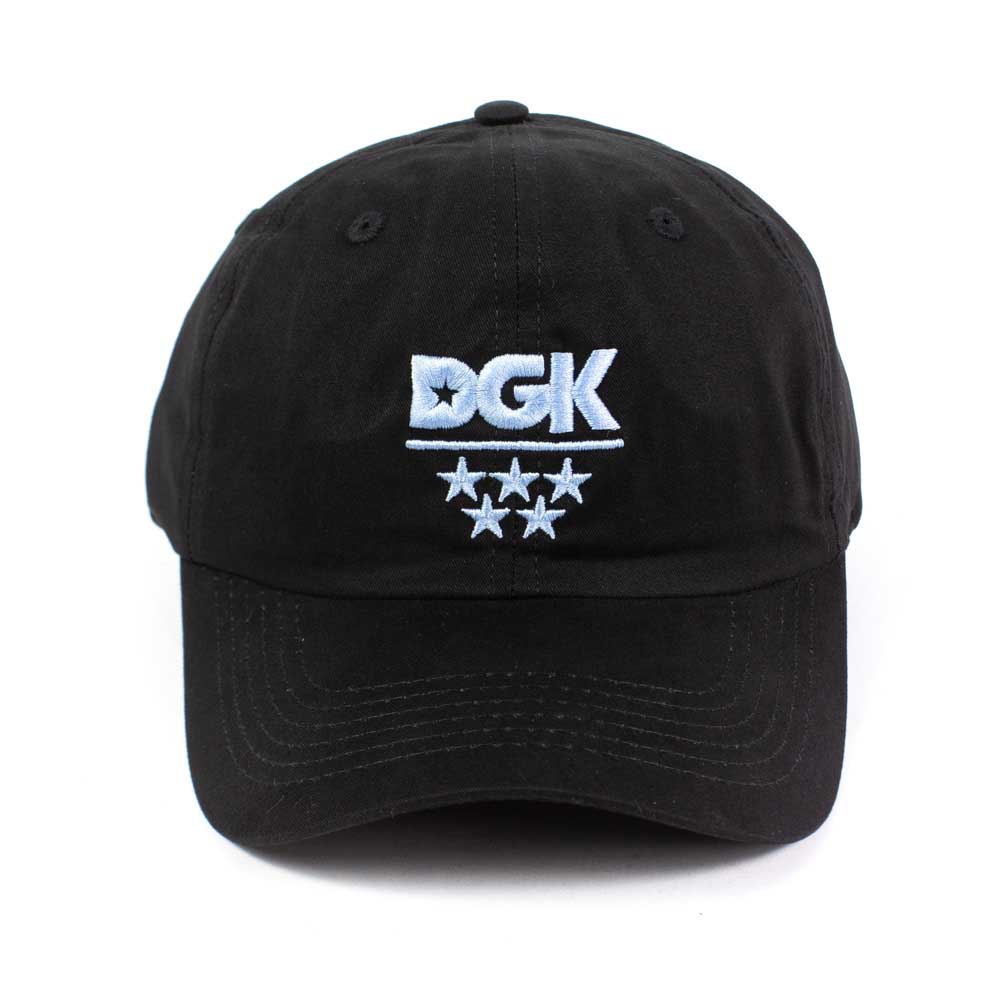 BONE DGK ALL STAR DAD HAT - V23DGB03 BLACK