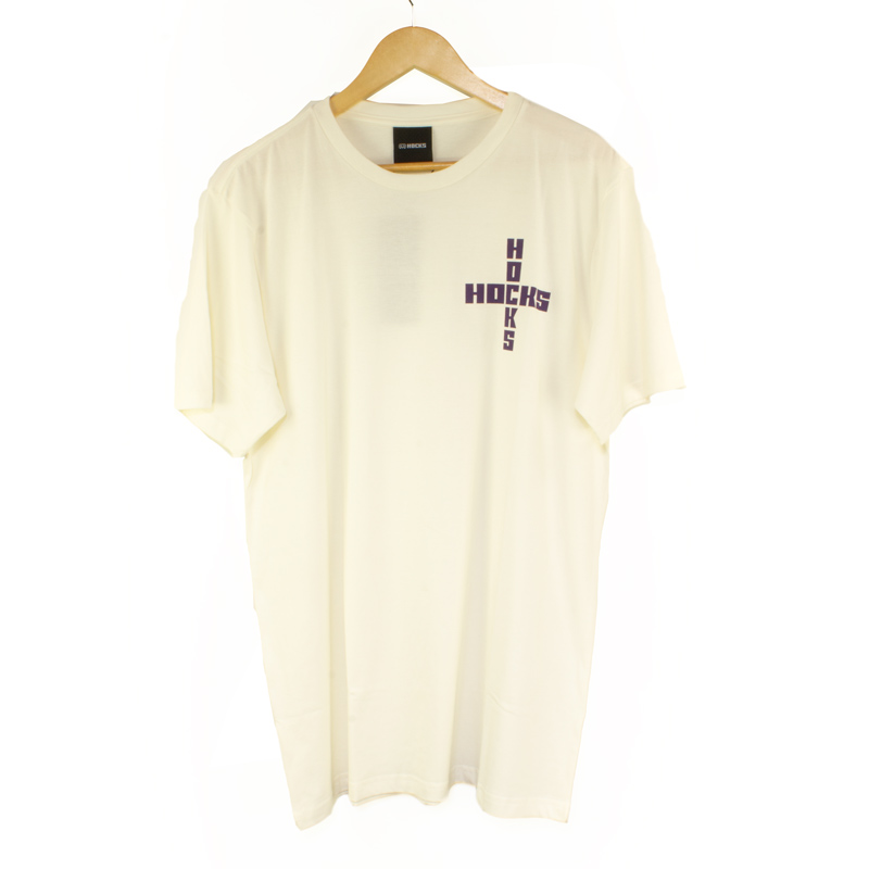 Camiseta Hocks Promo Cruz Off White