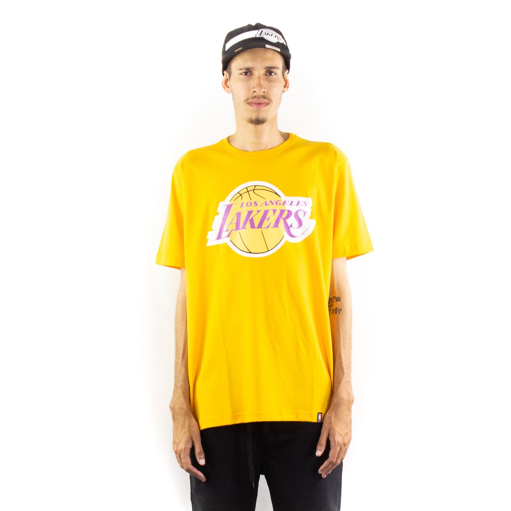 Camiseta NBA Los Angeles Lakers Amarela