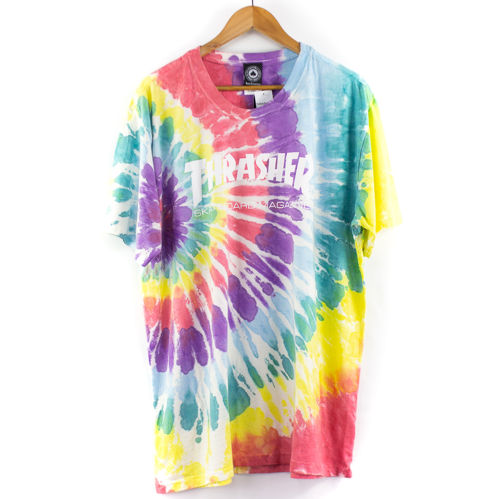 Camiseta Thrasher Skate Mag Colored Tiedye