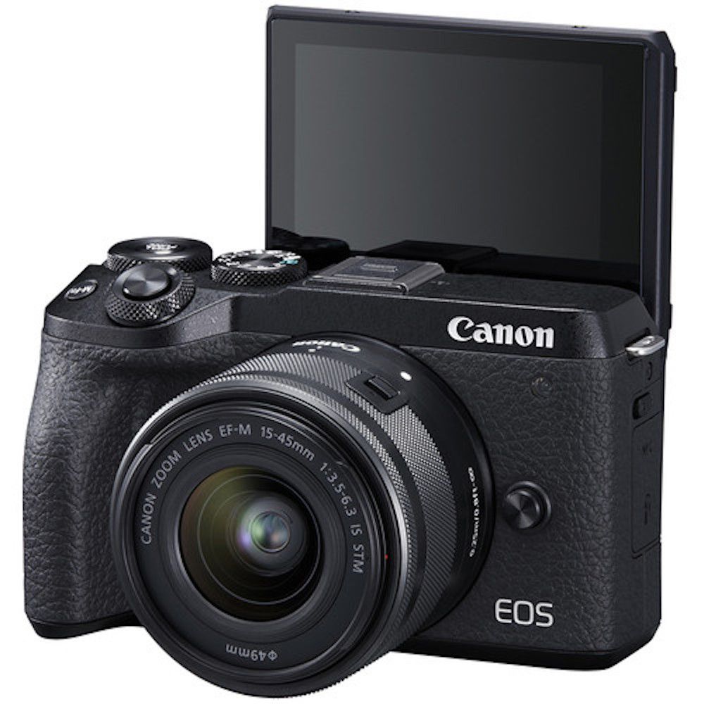 CANON EOS M6 MARK II KIT 15-45mm F/3.5-6.3 IS STM - 32.5MP