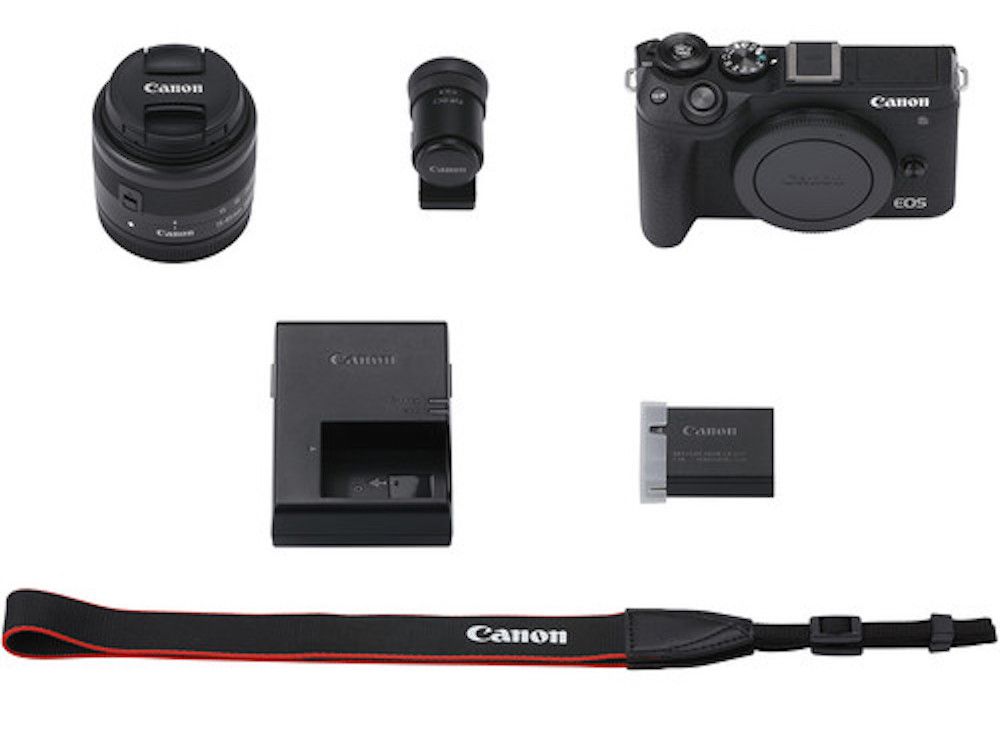 CANON EOS M6 MARK II KIT 15-45mm F/3.5-6.3 IS STM - 32.5MP