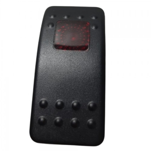 Botão Interruptor On - OFF 3 Pinos Com Led Vermelho - Foto 0