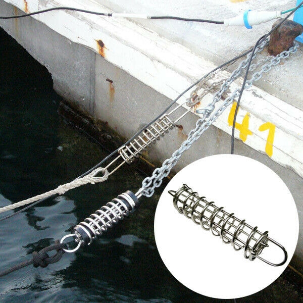 Mola Inox Amortecedora Para cabos Atracação 320MM - Foto 2