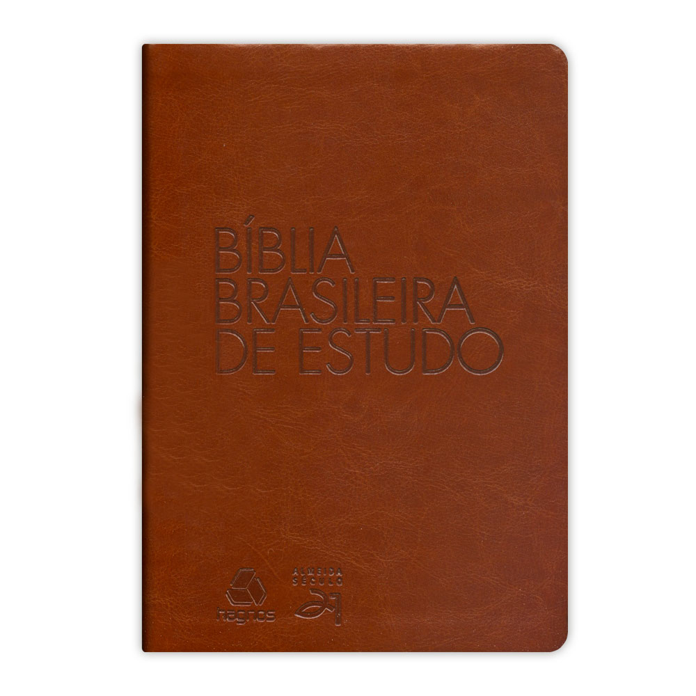 Bíblia Brasileira de Estudo - Marrom - Loja RTM