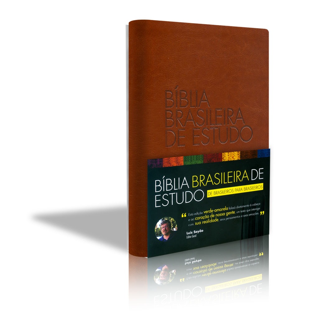 Bíblia Brasileira de Estudo - Marrom - Loja RTM