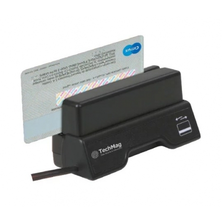 Leitor de Cartão Magnético Cis Techmag Magpass S180-SKL USB 3 Trilhas