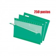 Pasta Suspensa Pendaflex Essentials Verde Brilho H.Metal 250 Unid. Cx Master