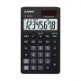 Calculadora de Bolso Casio Colorful Sl-300Nc-Bk-S-Dh 8 Díg Cálculo de Hora Preta