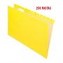 Pasta Suspensa Pendaflex Essentials Amarela Brilho H.Metal 250 Unidades 81626