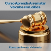 Curso on-line em videoaula Aprenda Arrematar Veículos em Leilões