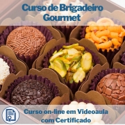 Curso on-line em videoaula de Brigadeiro Gourmet com Certificado