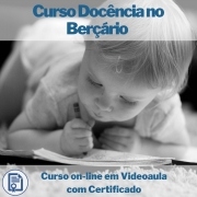 Curso on-line em videoaula de Docência no Berçário com Certificado