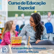 Curso on-line em videoaula de Educação Especial com Certificado