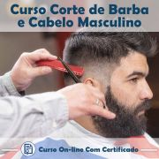 Curso Online de Corte de Barba e Cabelo Masculino com Certificado