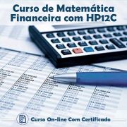 Curso online em videoaula de Matemática Financeira com HP 12C na Prática com Certificado