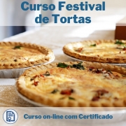  Curso Online em videoaula Festival de Tortas com Certificado 
