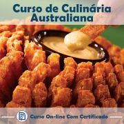 Curso online em videoaula sobre Culinária Australiana com Certificado