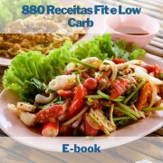 E-book com 880 Receitas Fit e Low Carb