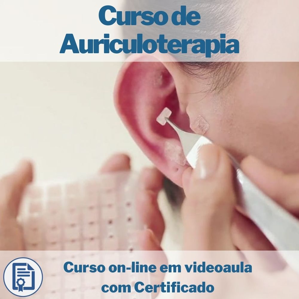 Curso on-line em videoaula de Auriculoterapia com Certificado