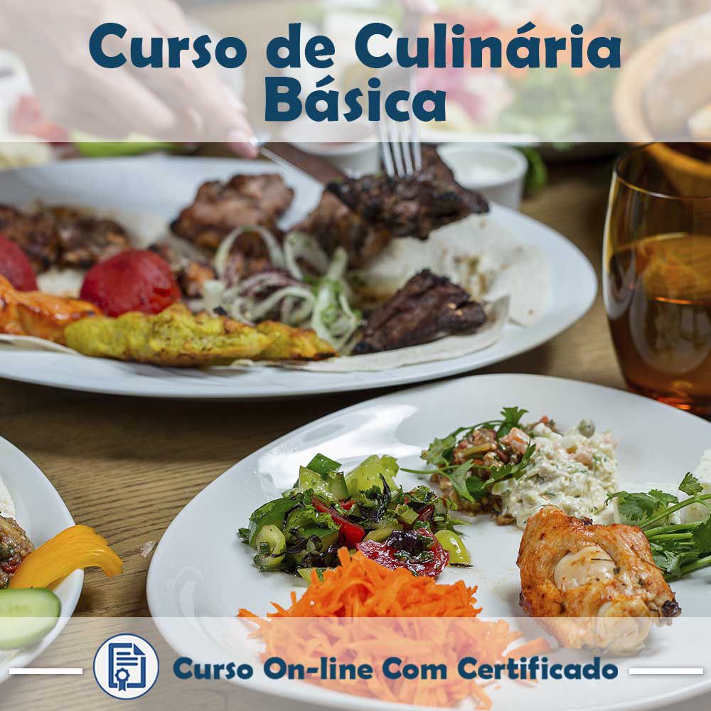Curso Online de Culinária Básica com Certificado