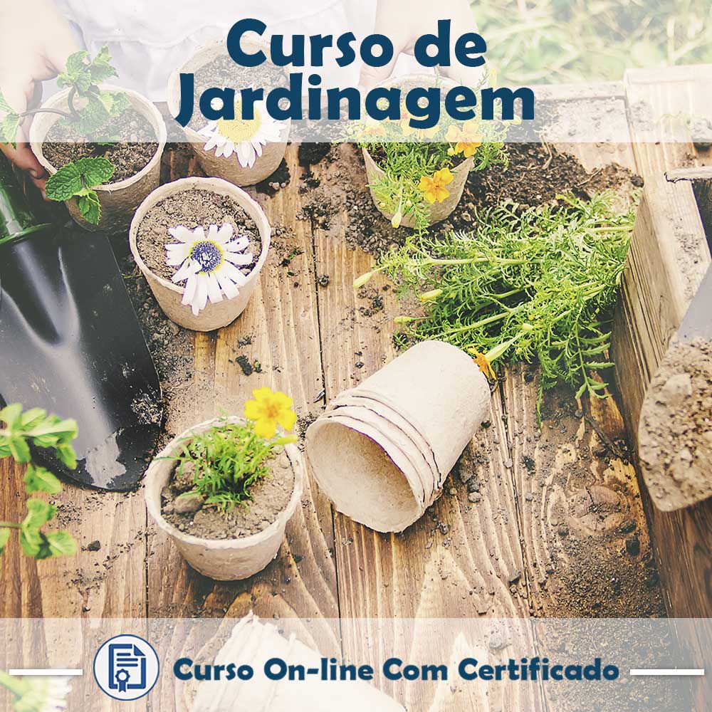 Curso online em Videoaula de Jardinagem com Certificado