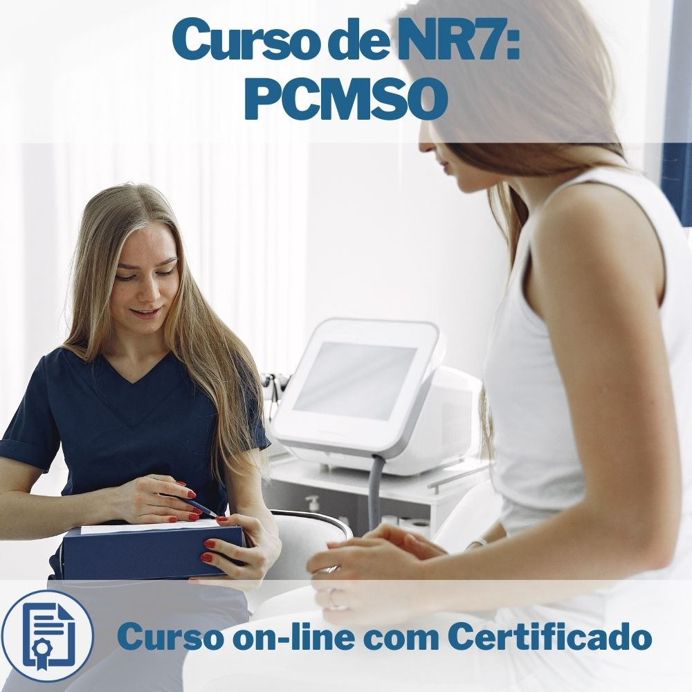 Curso Online em videoaula de NR7: PCMSO com Certificado
