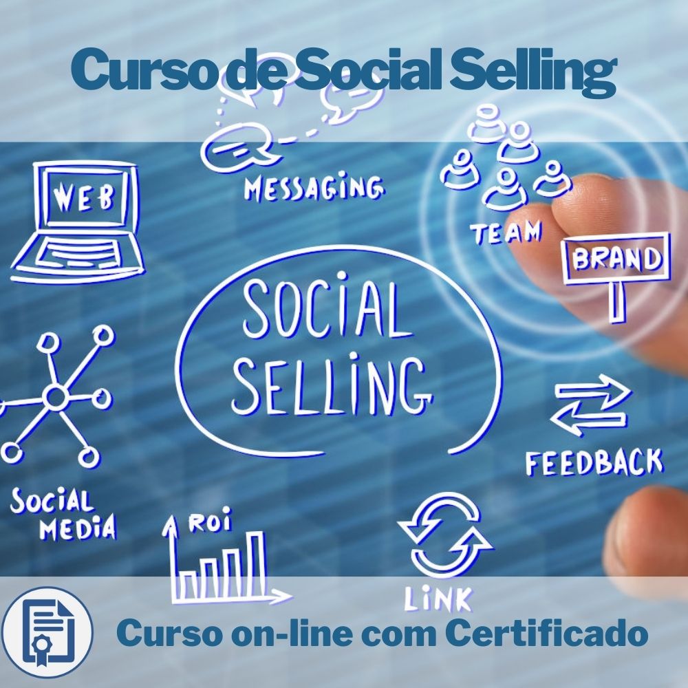 Curso Online em videoaula de Social Selling com Certificado
