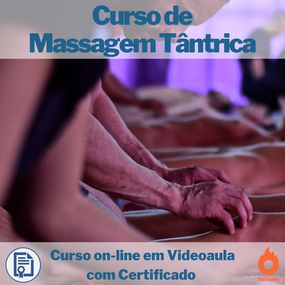 Curso on-line em videoaula de Massagem Tântrica com Certificado  - Aprova Cursos