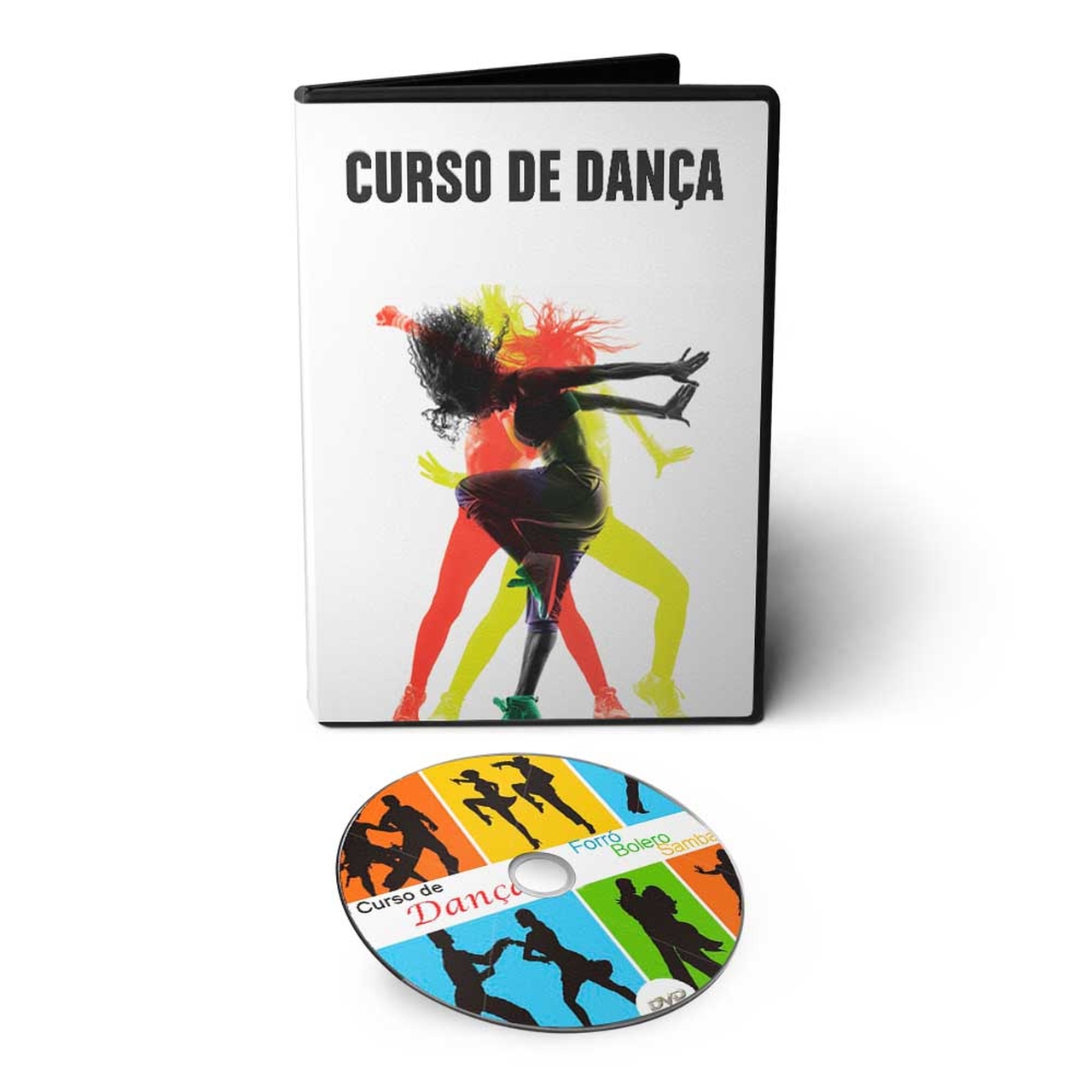 Kit 11 DVDs - Curso Aprenda Dançar Salsa Samba no Pé Valsa Samba de Gafieira Forró Bolero em Videoaula - Aprova Cursos