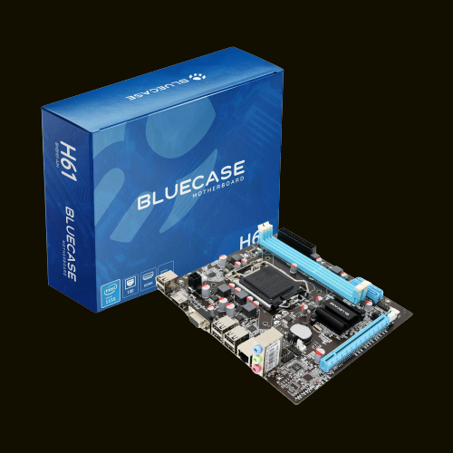 PLACA MAE SOCKET LGA 1155 BLUECASE BMBH61-A2HBX DDR3