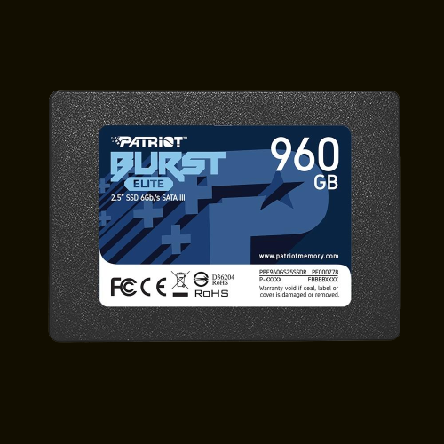SSD SATA3 960GB PATRIOT BURST PBE960GS25SSDR