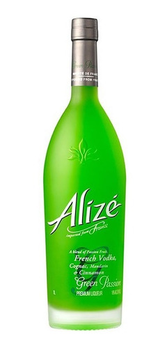 Alizé Licor De Vodka Francesa E Cognac Green Passion 750ml