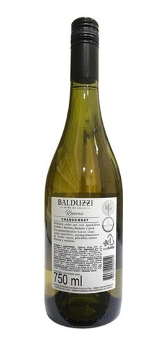 Balduzzi Reserva Chadonnay 2021 750ml Vinho Chileno