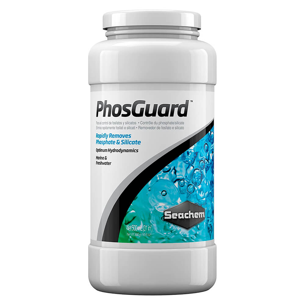 Removedor Seachem Phosguard Fosfato e Silicanato 500ml