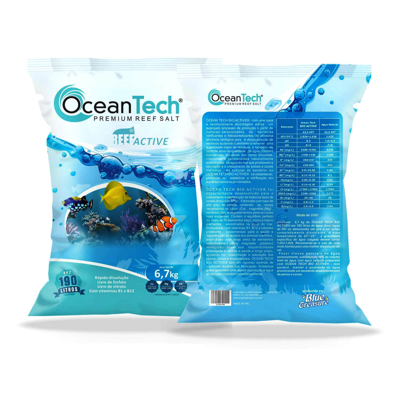 Sal Marinho OceanTech Reef Active 6,7Kg