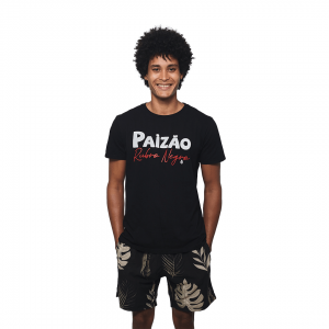 Camiseta Paizão Rubro-Negro Preta