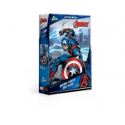 Quebra-cabeça: Os Vingadores - Capitão America - 200 peças