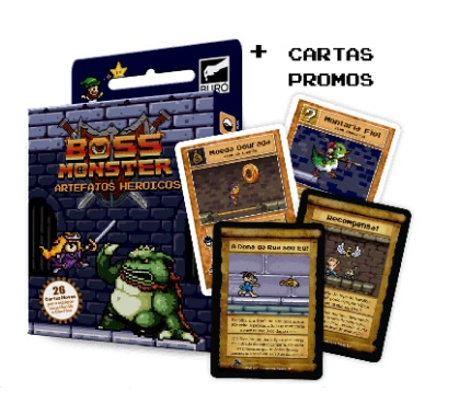 Boss Monster: Artefatos Heróicos (+ Cartas Promo)