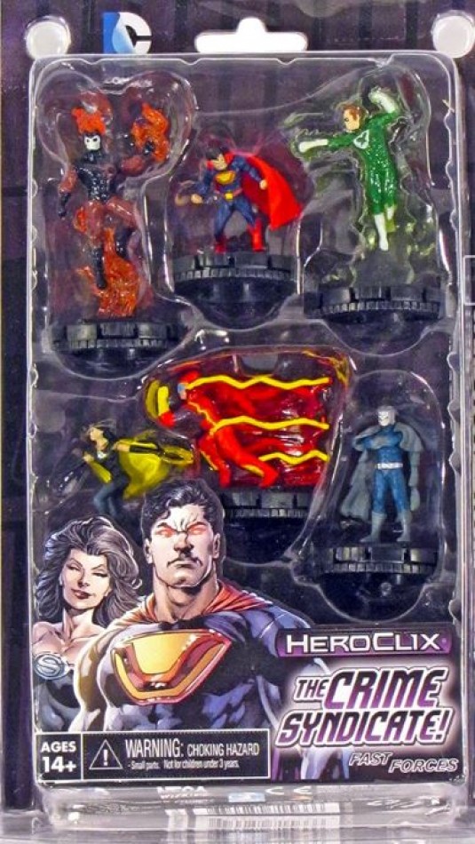 DC Heroclix: Justice League - Trinity War Crime Syndicate Fast Forces