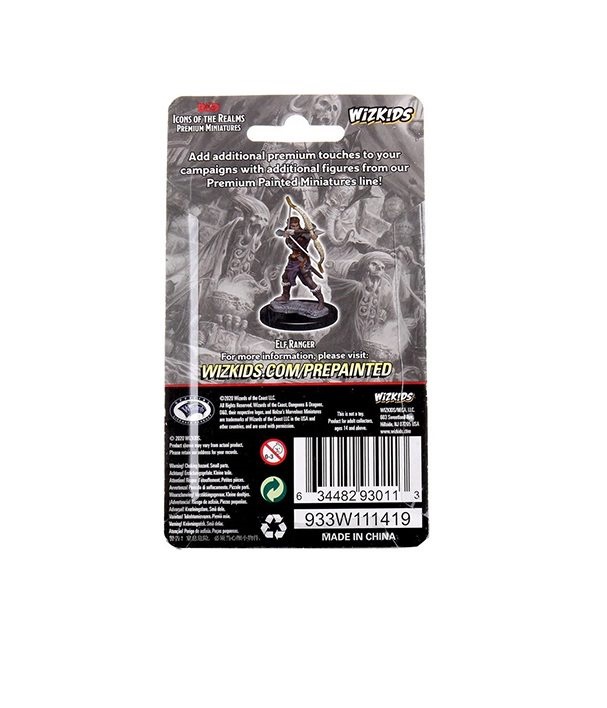 Dungeons &amp; Dragons: Icons of the Realms - Premium Figures - Elf Female Ranger