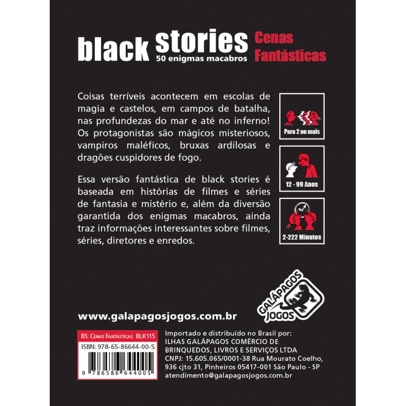 Histórias Sinistras: Cenas Fantásticas (Black Stories: Fantasy Movies)